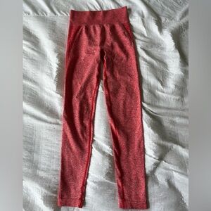 gymshark red leggings